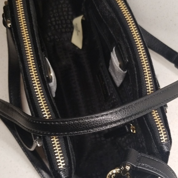 KATE SPADE VELVET crossbody satchel - Picture 3 of 6